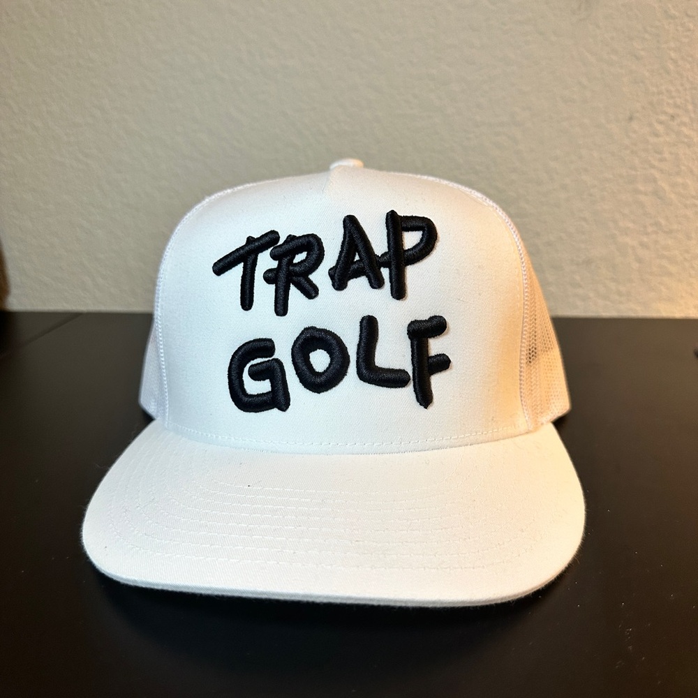 White Trap Golf Cap - SnapBack